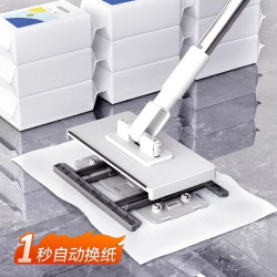 洗臉巾拖把迷你嬾人小拖把夾布洗面巾二次利用索邦家用一拖淨免洗