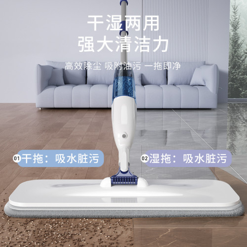 加厚加粗免手洗家用一拖噴霧淨納米噴水平板拖把嬾人拖布拖地托把
