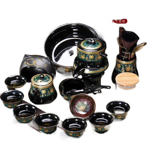 高檔懶人泡茶壺神器茶具套裝家用整套創意全自動陶瓷功夫茶具一套