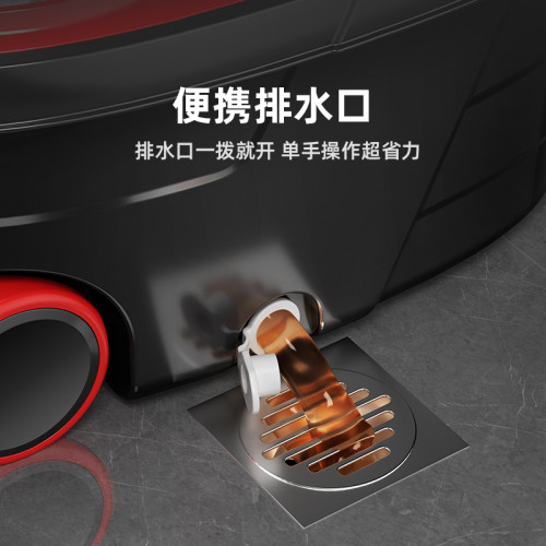 跨境專供旋轉拖把免手洗MOP家用乾溼兩用水桶一體墩拖地桶拖布