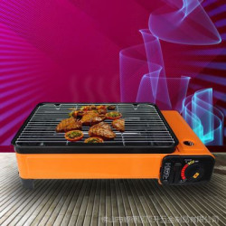 工廠直銷燃氣燒烤爐BBQ戶外便攜式燒烤爐卡式燒烤爐露營燒烤爐