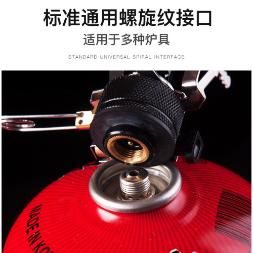 脈鮮 進口丁烷氣高山罐 扁氣罐 戶外登山罐 瓦斯燃氣罐 紅罐450g