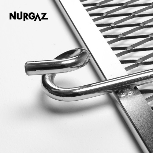 NURGAZ燒烤架燒烤爐戶外野炊爐具露營便攜燒烤架BBQ組裝式鉄架