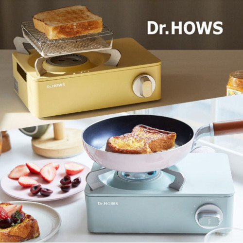 韓國迷你爐DR.HOWS卡式爐馬卡龍迷你便攜爐家用烤肉戶外野炊爐具