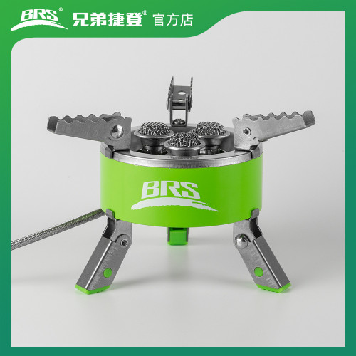 跨境兄弟捷登BRS-73三星爐戶外露營丁烷丙烷便攜猛火爐具4200w