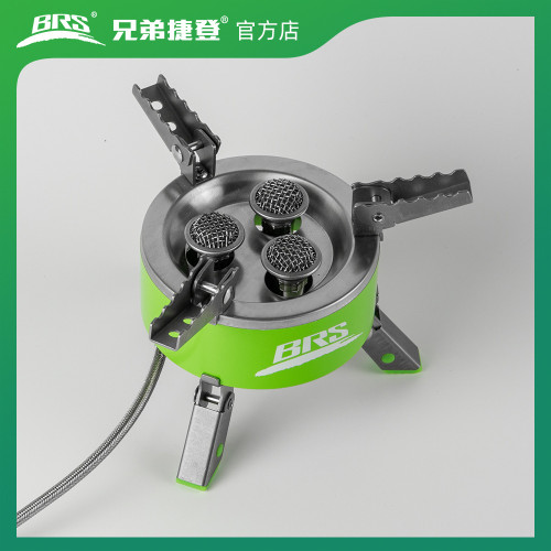 跨境兄弟捷登BRS-73三星爐戶外露營丁烷丙烷便攜猛火爐具4200w