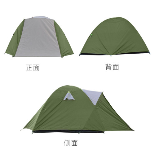 全自動帳篷戶外3-4人加厚防雨雙層帳篷單雙人野營露營速搭帳篷