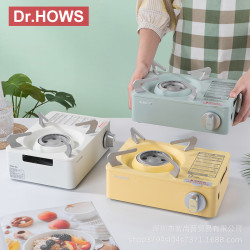 韓國Dr.HOWS戶外迷你卡式爐家用便攜式燒烤爐具野營燃氣爐灶防風