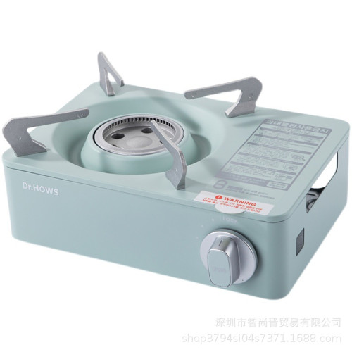 韓國Dr.HOWS戶外迷你卡式爐家用便攜式燒烤爐具野營燃氣爐灶防風