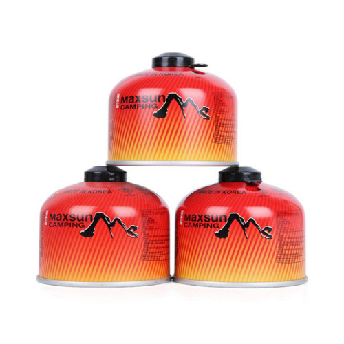 韓國脈鮮扁氣罐MAXSUN戶外燒烤點炭爐具銲槍高山瓦斯丁烷丙烷氣體