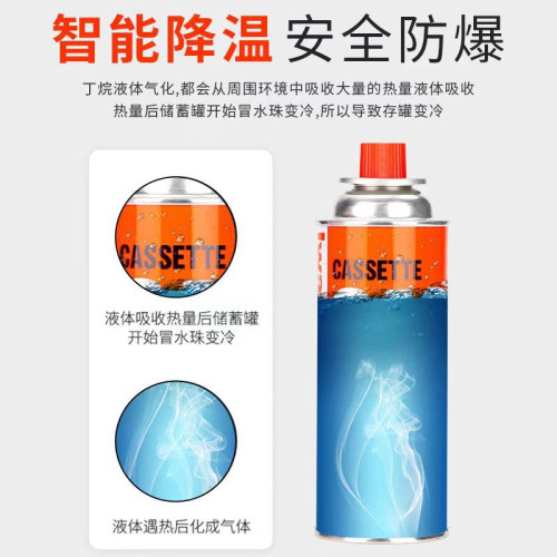 日本巖穀便攜氣瓶氣罐安全餐厛酒店戶外卡式爐迷你瓦斯250克120g