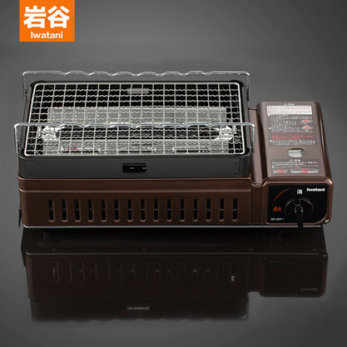 巖穀卡式爐燒烤爐家用便攜式戶外烤肉灶烤串爐野炊卡斯爐