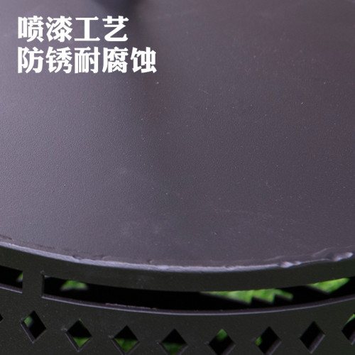 焚火台戶外燒烤架露營柴火爐便攜式折曡炭燒烤爐子篝火架用品裝備