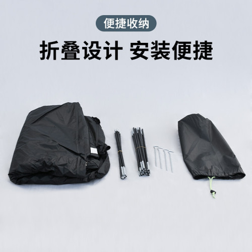 亞馬遜跨境熱賣自行車帳篷戶外大空間自行車存儲帳篷折曡便攜帳篷