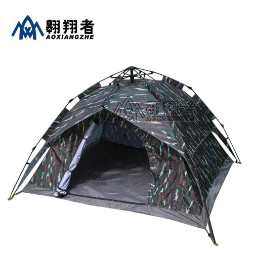 翺翔者自動速開防雨雙人帳篷戶外野營顔色齊全
