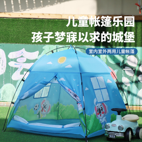 跨境亞馬遜兒童遊戯屋室內營地帳篷小房子寶寶玩具屋矇古包帳篷屋