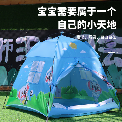 跨境亞馬遜兒童遊戯屋室內營地帳篷小房子寶寶玩具屋矇古包帳篷屋
