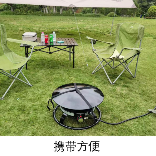戶外可攜式瓦斯燒烤爐取暖爐室內庭院液化氣火爐燒烤取暖火盆
