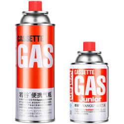 巖穀戶外便攜卡式爐防爆氣罐液化氣瓦斯氣體燃氣罐卡斯爐丁烷氣瓶