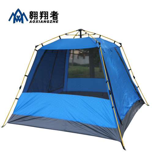 翺翔者戶外野營自動防水防曬速開帳篷露營防蚊大空間透氣可攜式帳篷