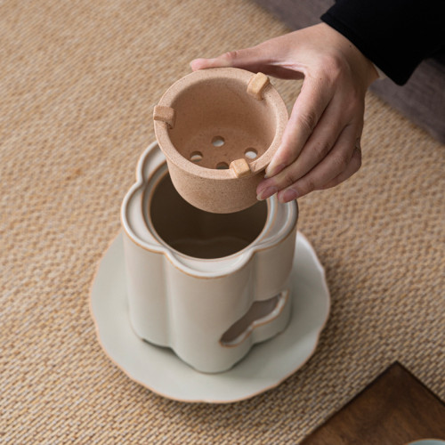 圍爐煮茶家用戶外旅行茶具套裝陶瓷酒精爐碳爐煮茶器燒水提梁茶壺