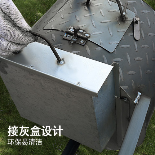 柴火灶辳村柴火爐燒木柴爐子廠家戶外灶台移動爐灶無菸便攜取暖爐