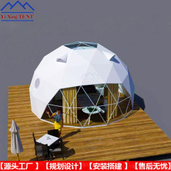 網紅營地星空帳篷酒店民宿 穹頂星空房泡泡屋 露營圓頂球形帳篷