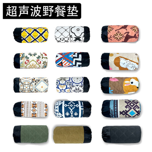超聲波牛津布野餐墊定制防潮墊 帳篷用品露營加寬野餐布野營