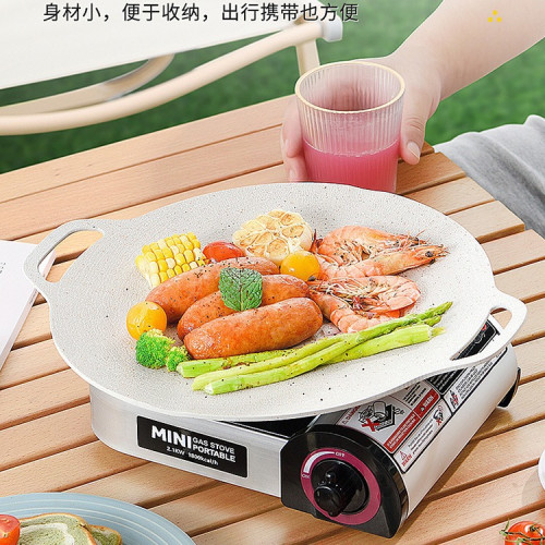 迷你便攜式卡式爐戶外卡斯卡磁煮茶瓦斯爐燃氣灶爐具露營野外炊具