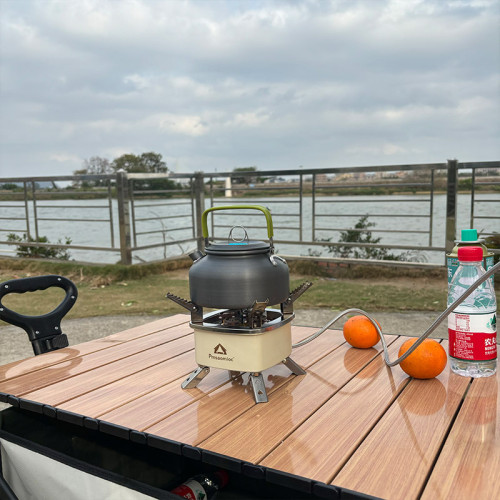露營卡式爐煮茶爐具瓦斯爐便攜式煤氣灶猛火燃氣爐分體式打火鍋