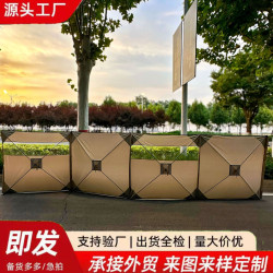 戶外露營防風陣幕擋風板野外聚餐燒烤釣魚屏風折曡圍擋擋風圍布