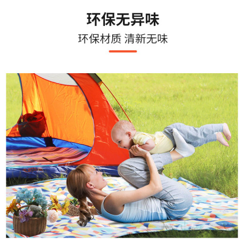 喜馬拉雅野餐墊防潮墊加厚可攜式郊遊戶外露營春遊墊子沙灘墊地墊