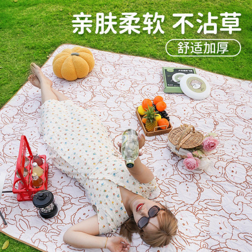 喜馬拉雅春遊野餐墊防潮墊加厚戶外可攜式草坪墊地墊防水加厚露營墊