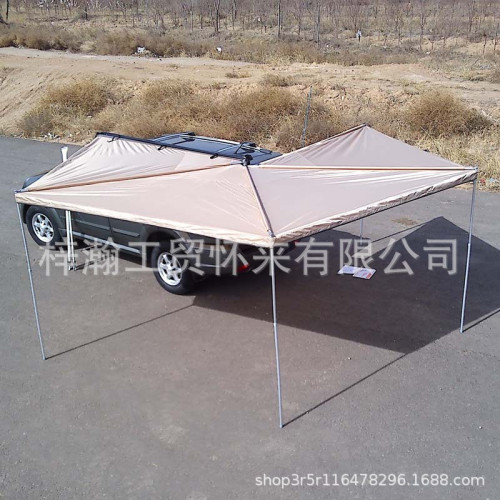 270°遮陽篷車邊帳篷側帳車頂側篷自駕遊扇形帳篷