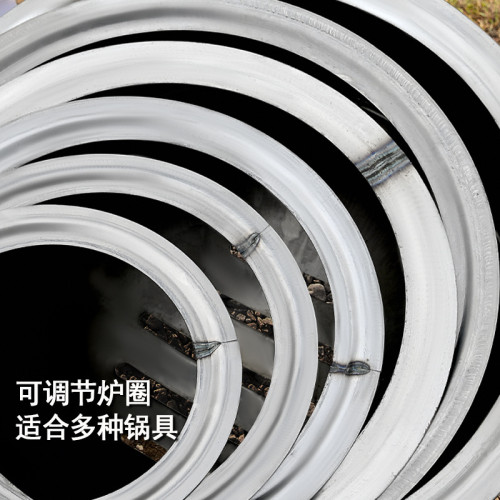 柴火灶新款辳村柴火爐戶外便攜燒木柴爐子無菸爐取暖爐大鍋台爐子