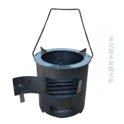 柴火爐烤火爐圍爐煮茶新式戶外家用便攜加厚兩用節能無菸煤爐冬季