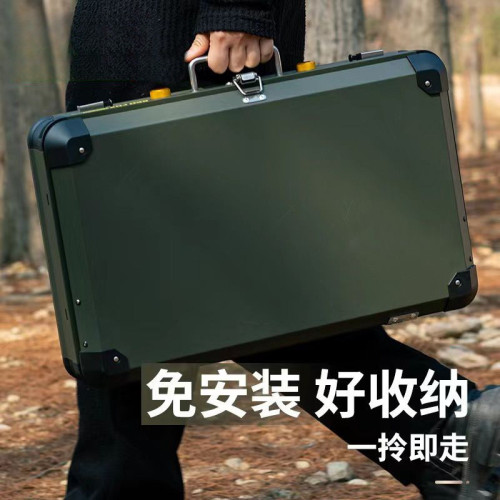 戶外雙頭野炊爐具野外露營野餐裝備便攜燒烤卡式爐燃氣灶爐子