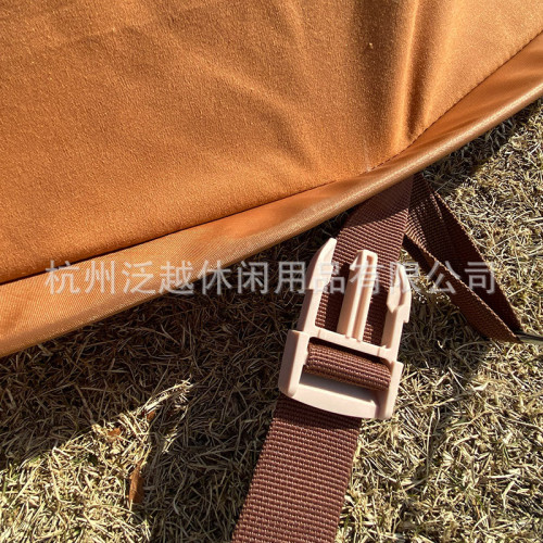中東鋼絲船型帳篷折曡便攜式棉布帳篷全自動一秒速開手拋帳篷