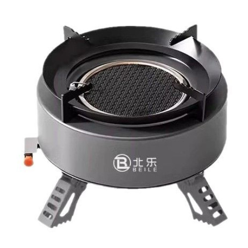 便攜式猛火爐卡式爐戶外燃氣爐分體式露營野外煮茶爐野炊裝備全套