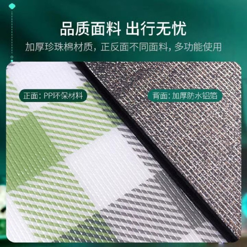 防潮墊野餐墊加厚防水便攜戶外露營帳篷墊子底部地墊家用打地鋪墊