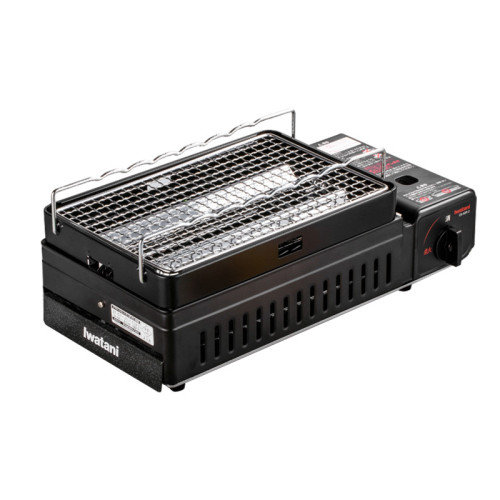 日本進口巖穀燒烤爐卡式爐家用便攜式戶外烤肉灶卡斯爐串燒BBQ