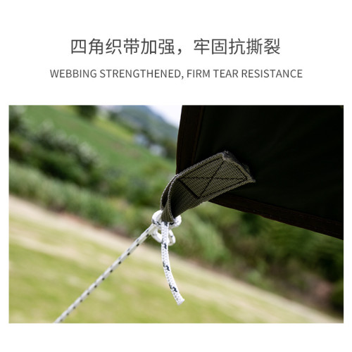 酷龍達天幕戶外大號黑膠露營帳篷CLD-NTM02