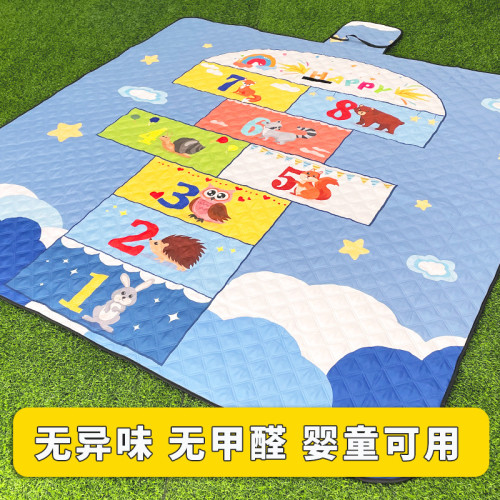 野餐墊防潮墊加厚戶外地墊春遊墊子露營墊野炊草坪郊遊便攜防水墊