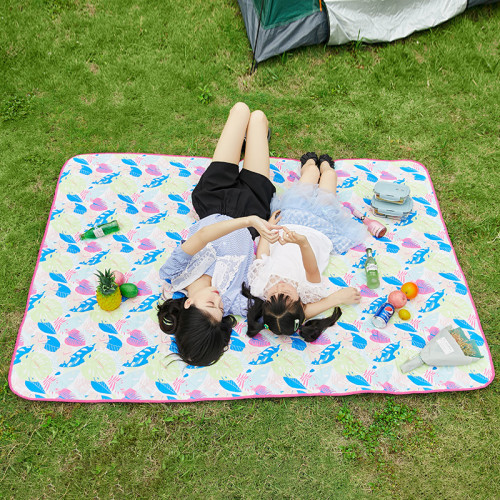 新款可折曡手提可攜式野餐墊防潮墊加厚帳篷地墊可攜式戶外野炊露營