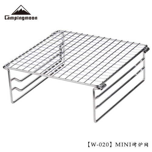 Campingmoon柯曼不鏽鋼MINI烤網戶外燒水燒烤網架搭配酒精爐可用