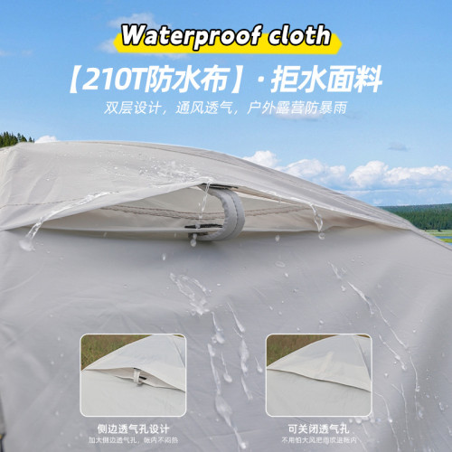 跨境供應公狼戶外雙層徒步帳篷鋁杆專業防風防雨野外露營登山帳篷
