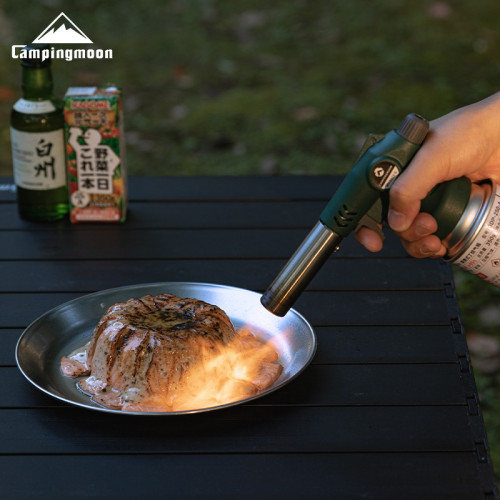Campingmoon柯曼MT-2913露營點碳戶外燒烤烘焙可倒置點火器手提卡