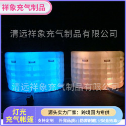 跨境充氣燈光帳篷戶外露營房防雨防風開業展覽廣告宣傳設備廠家