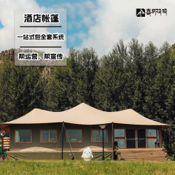 喜馬拉雅野奢酒店帳篷網紅營地帳篷景區露營戶外民宿度假3-5人