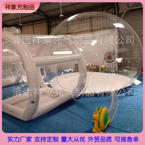 跨境充氣透明泡泡屋戶外氛圍派對廣告活動氣球圓頂星空帳篷房氣模